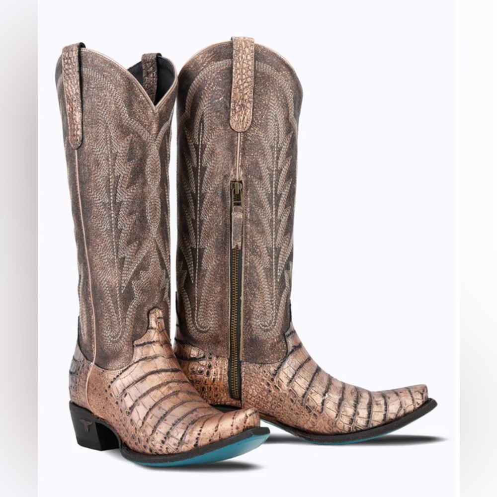 New In Box Lane Skylight Boot Rose Gold Sz 10